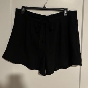 DR2 XXL Black Women's Tie Shorts